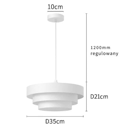 Lampa wisząca Vertigo – Biała