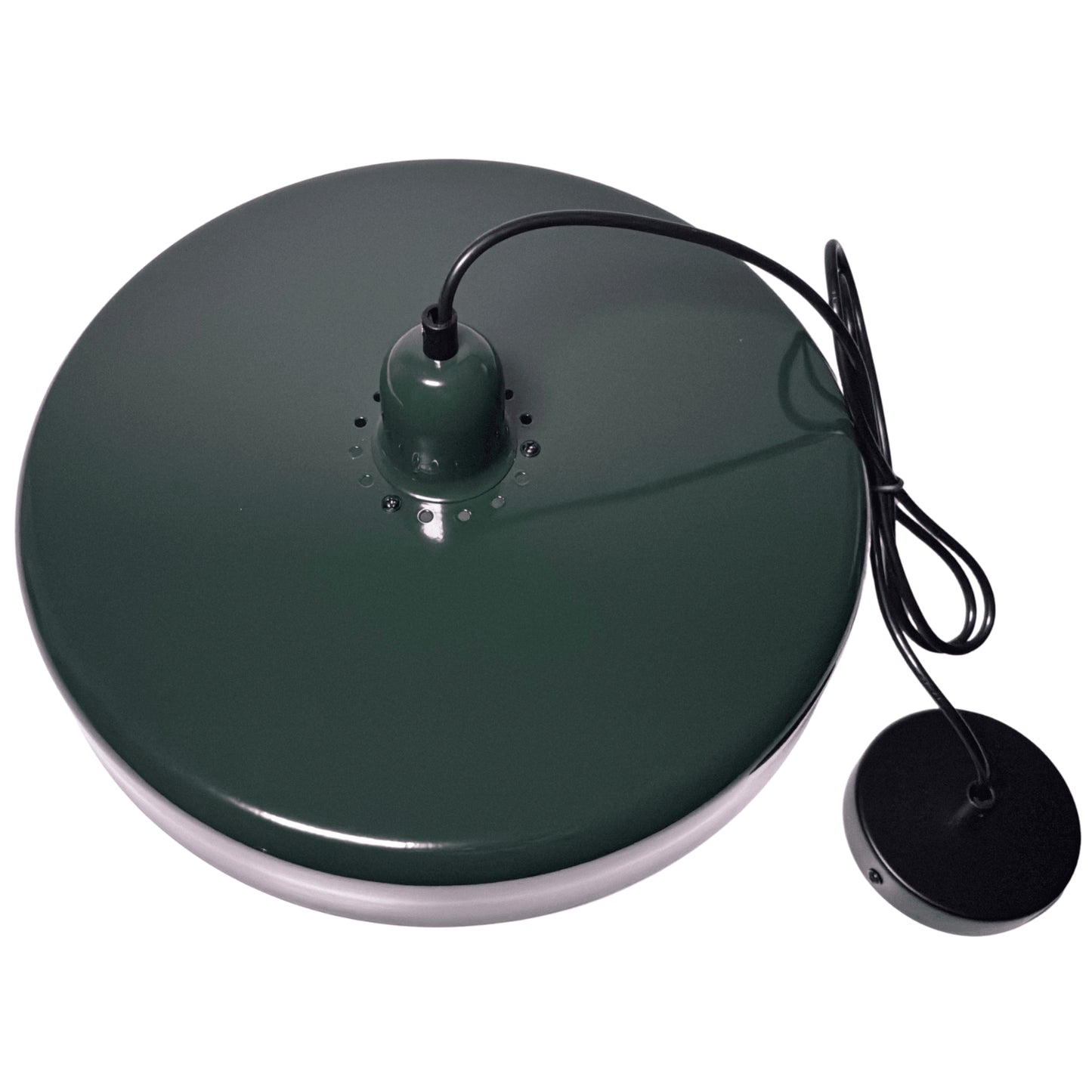 Lampa wisząca Vertigo – Ciemna zieleń