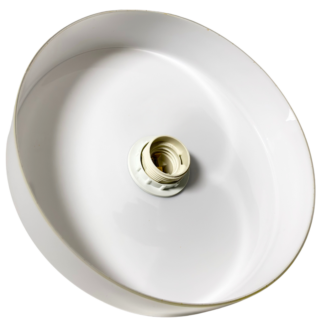 Lampa wisząca UFO szklana loft E27 nowoczesna sufitowa czarno-biała