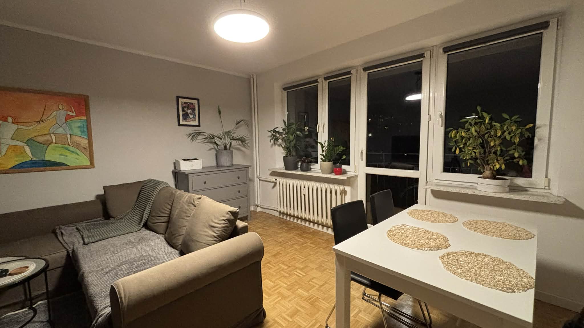 Cherry Pop Lampa Wisząca LED Retro PRL Zielono-Czerwona 40 cm | Vintage | Lumi-lab