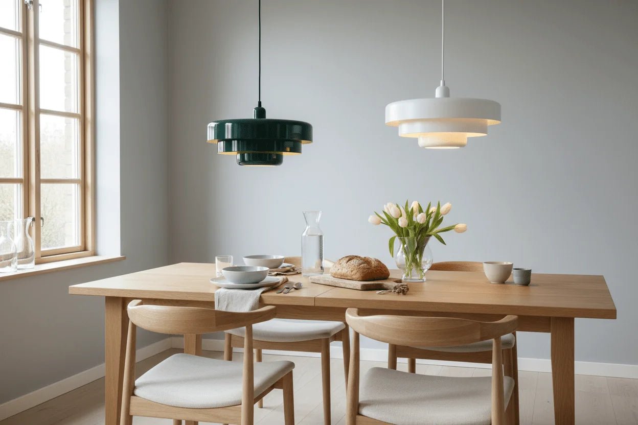 Lampa wisząca Vertigo – Ciemna zieleń
