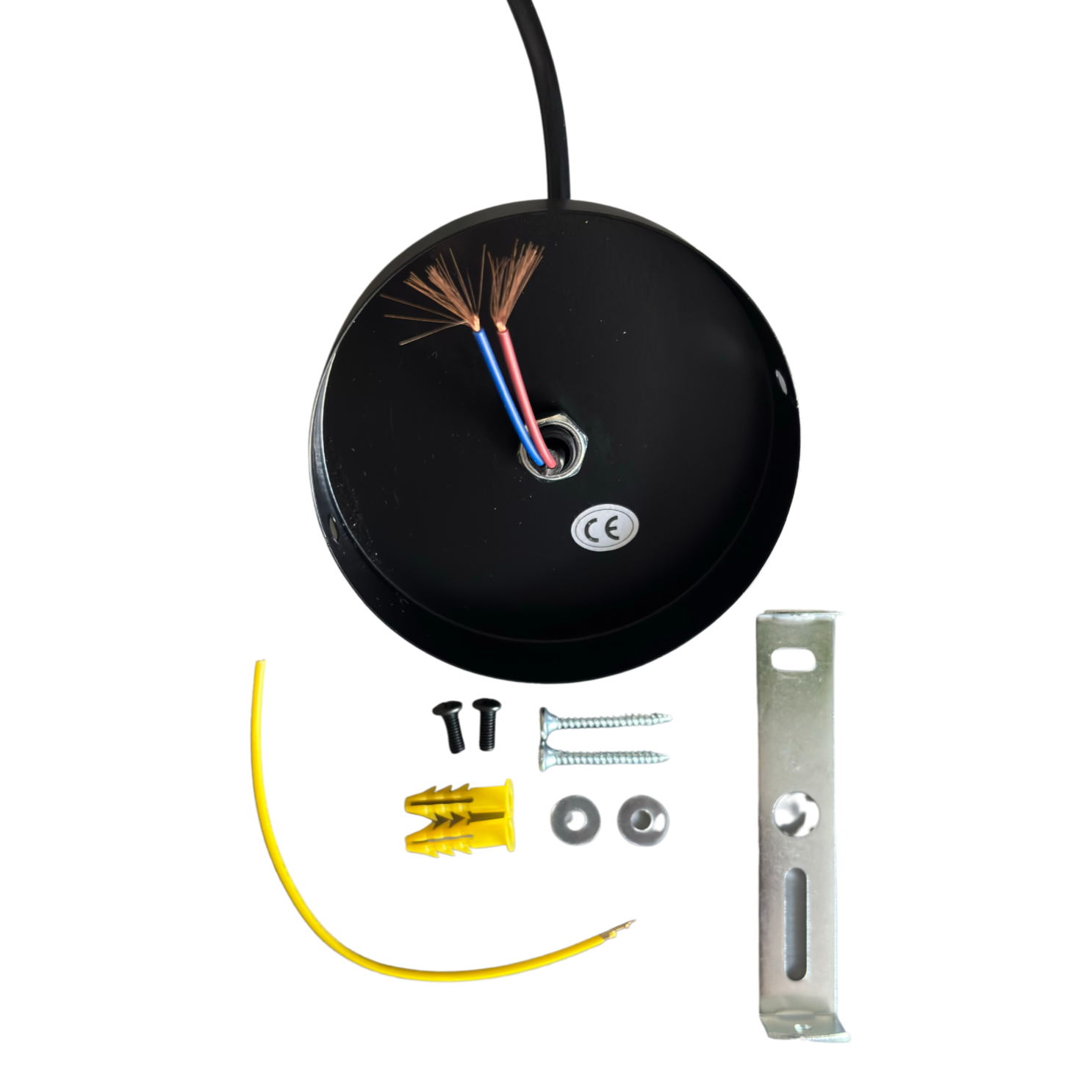 Lampa wisząca UFO szklana loft E27 nowoczesna sufitowa pomarańczowo-zielona