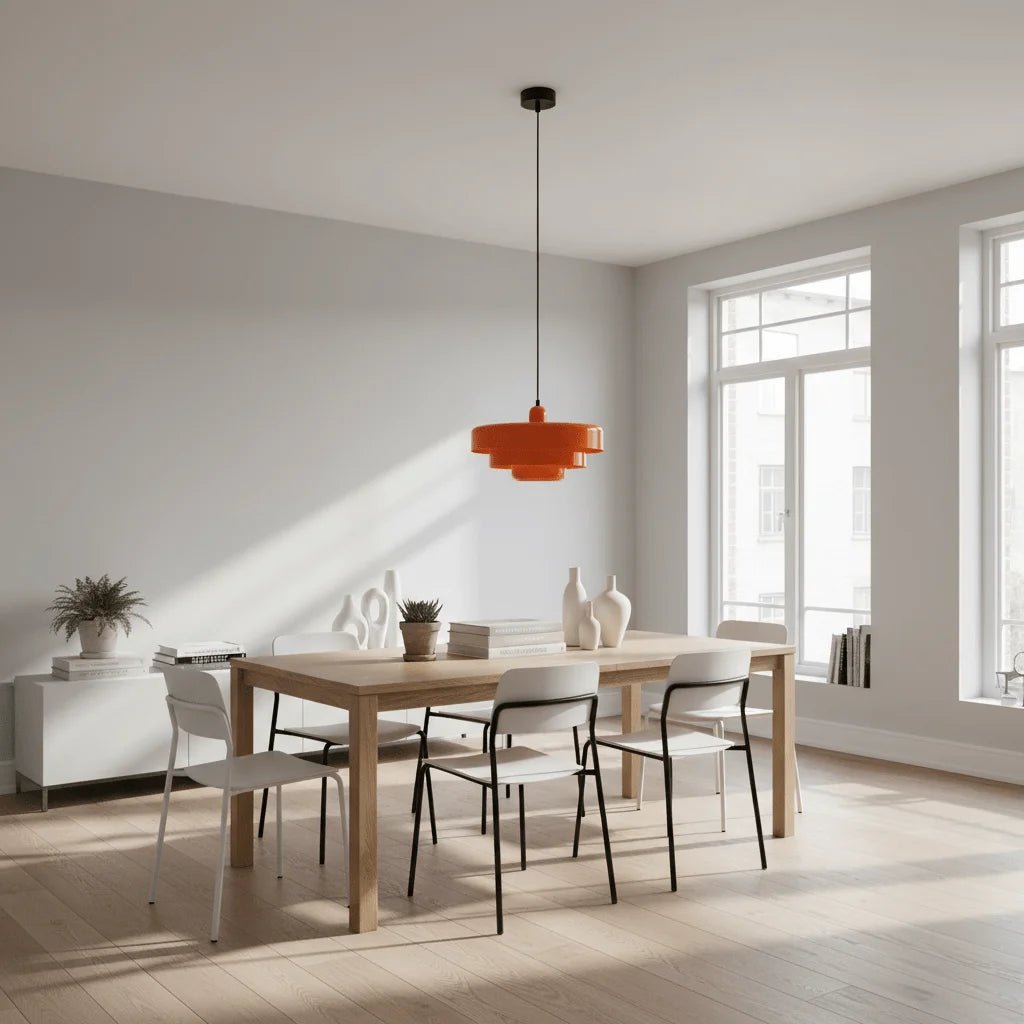 Lampa wisząca Vertigo – Pomarańczowa