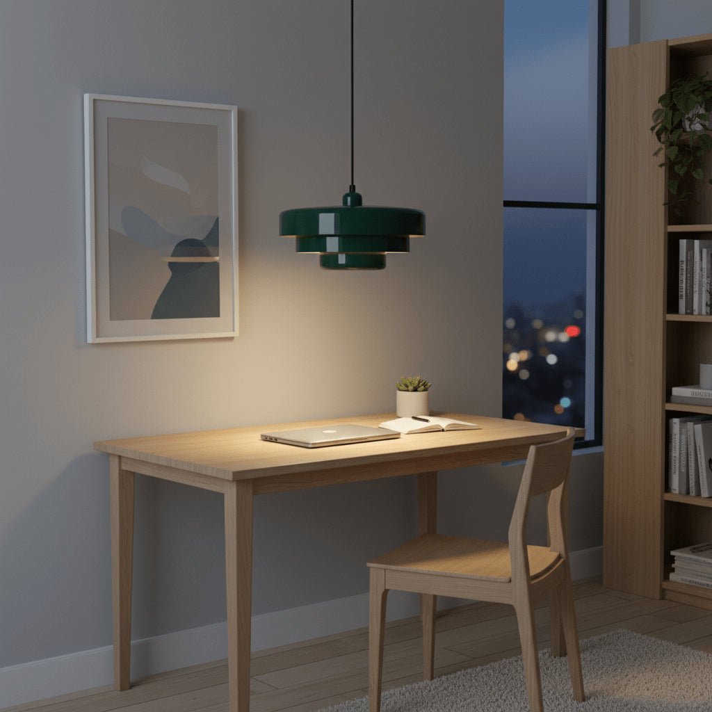 Lampa wisząca Vertigo – Ciemna zieleń