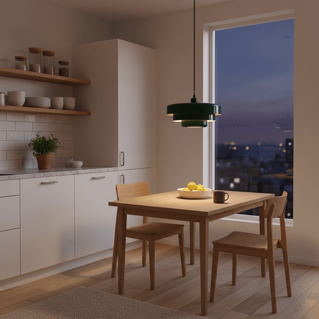 Lampa wisząca Vertigo – Ciemna zieleń