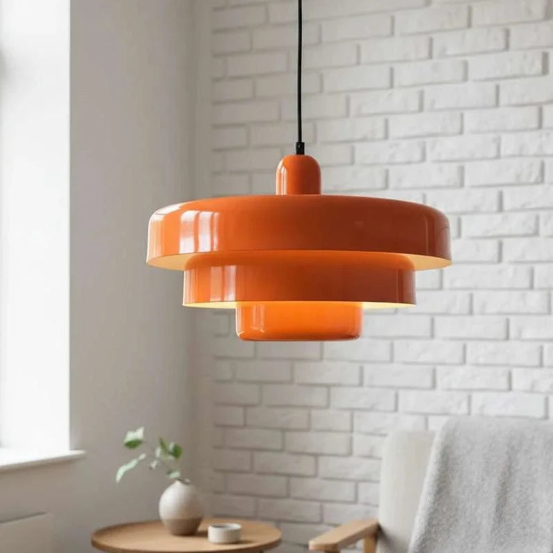 Lampa wisząca Vertigo – Pomarańczowa - Lumi-lab | Lampa wisząca loft industrial