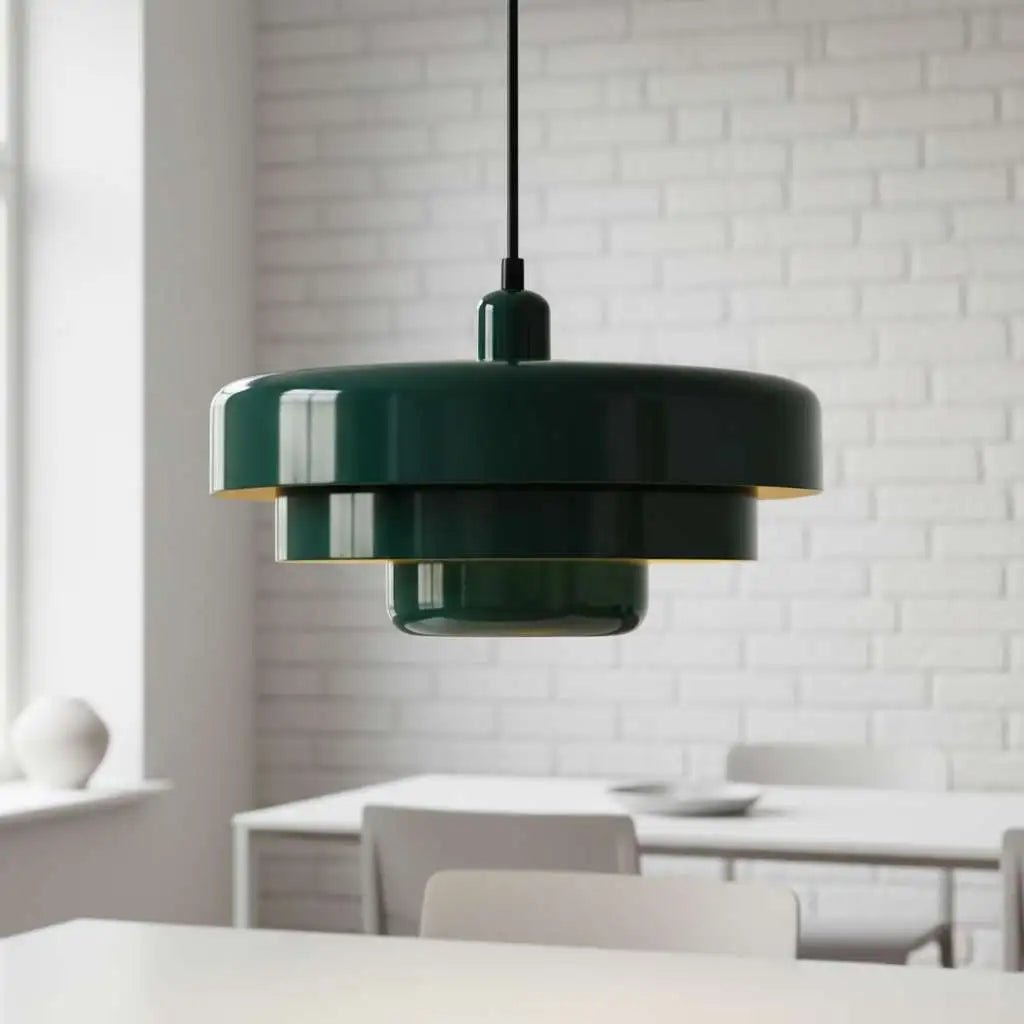Lampa wisząca Vertigo – Ciemna zieleń